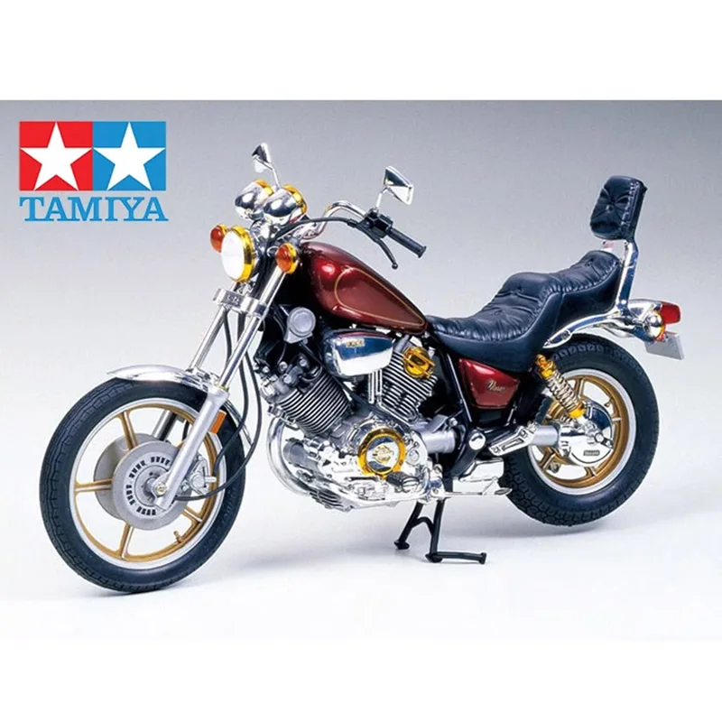 

Tamiya 14044 1/12 Virago XV1000 Racing Motorcycle Sport Handmade Motorbike Hobby Toy Plastic Model Building Assembly Kit