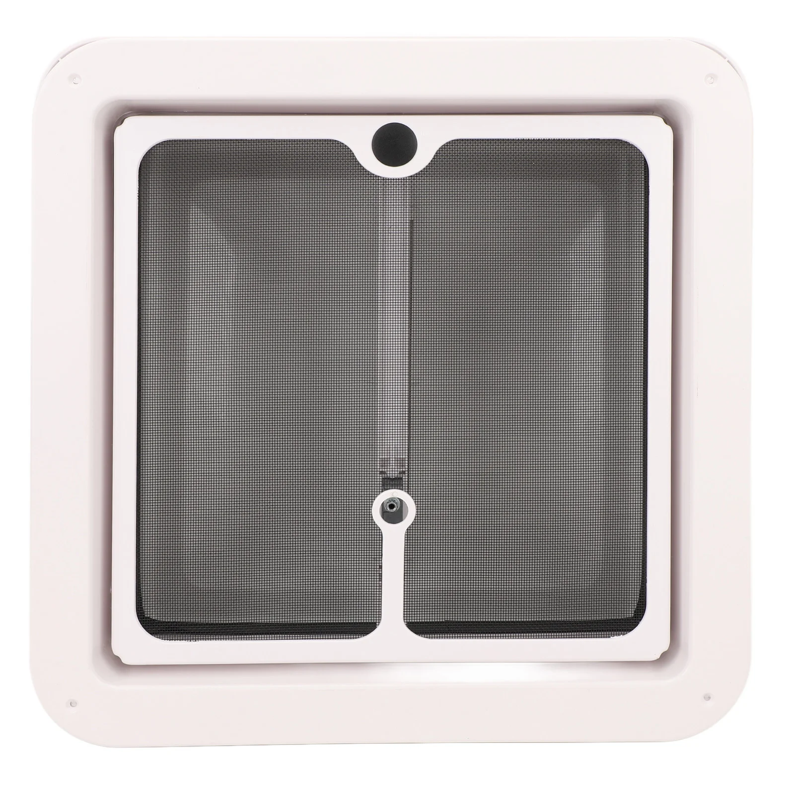 Вентиляционное отверстие на крыше автофургона 13,39x13,39 дюйма, потолочная вентиляционная крышка для дома на колесах с экраном и опорным стержнем для прицепа, каравана, кемпинга