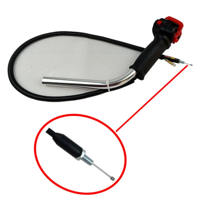 Side mounted mower accessories mower throttle switch assembly left and right switch handles