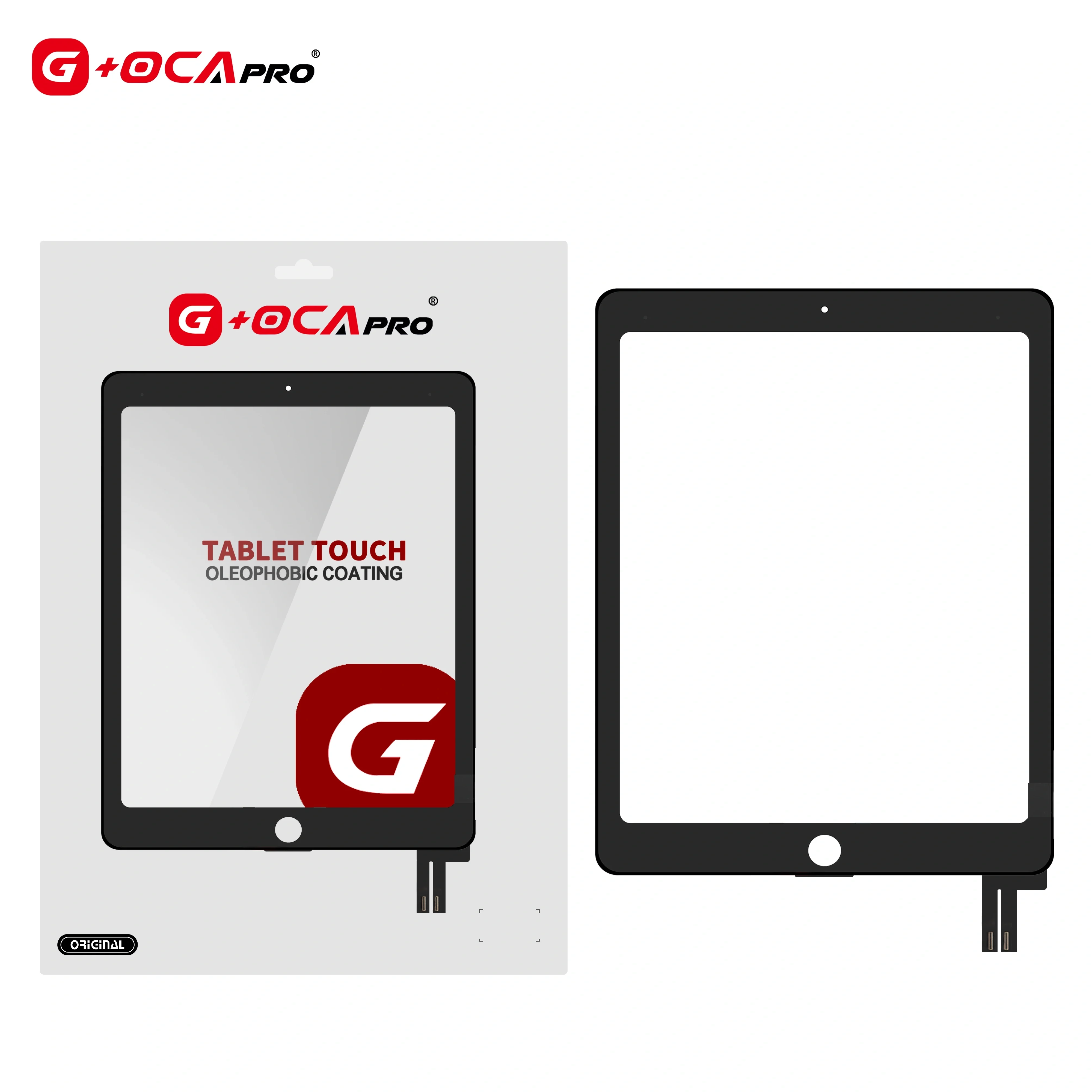 G+OCA Pro Touch Screen With Glass OCA For Pad 2/3/4/5/6/7/8/910 10.2/10.9 Inch Mini 6 Air 1/2/3/4 Pro 9.7 10.5 LCD Repair