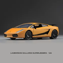 Jada Toys Fast & Furious 1:24 Lamborghini Gallardo Superleggera Die-cast Car Yellow LP640 Orange Toys for Kids and Adults