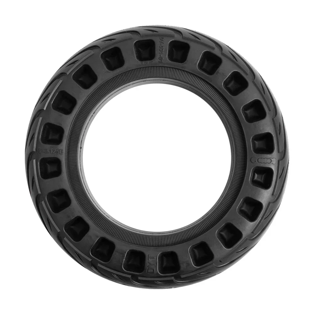 10x2.125 الإطارات الصلبة ل Xiaomi Mijia M365 سكوتر كهربائي إطارات دون أنابيب واقية من الانفجار غير الهوائية 10 بوصة الإطارات