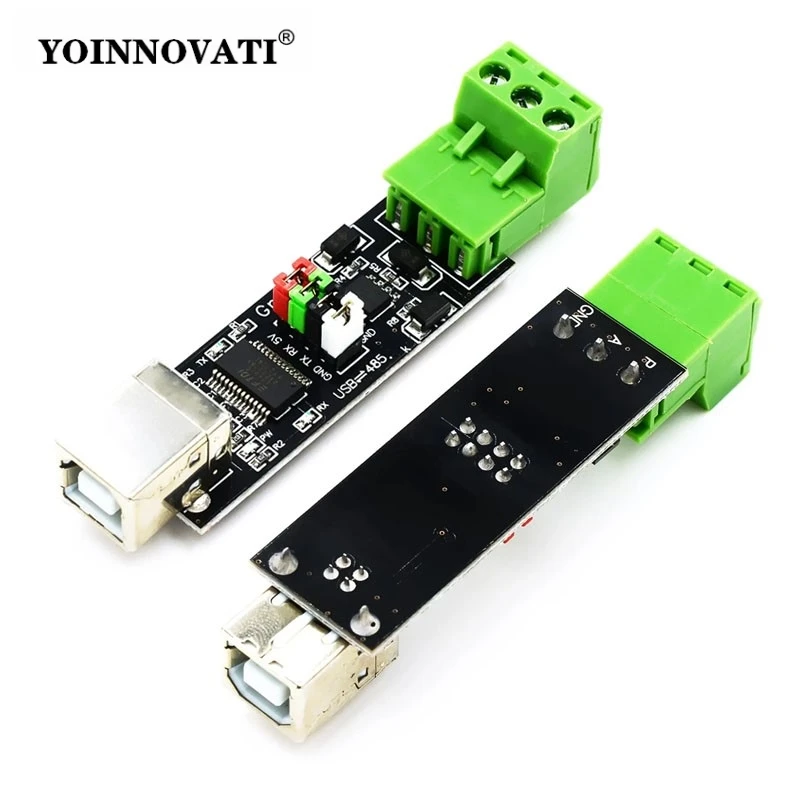 Double Function USB 2.0 to TTL RS485 Serial Converter Adapter Double Protection USB to 485 Module FT232 Chip USB to TTL/RS485