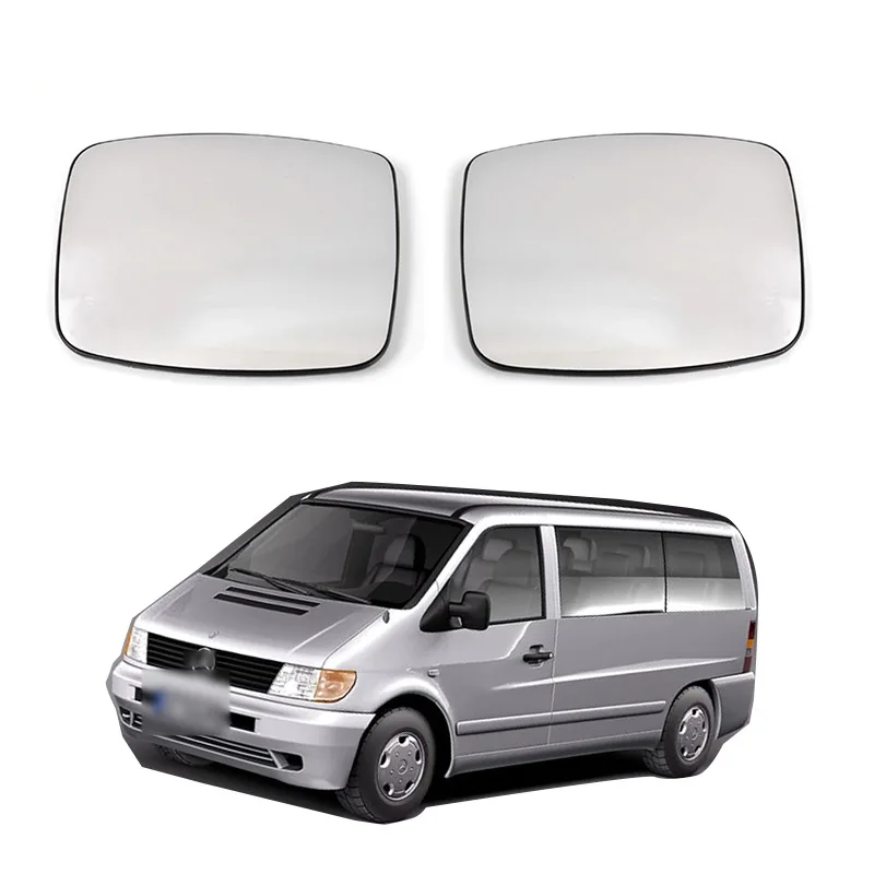 For 96-03 Mercedes Benz Vito W638 reverse lens heated rearview mirror reflector