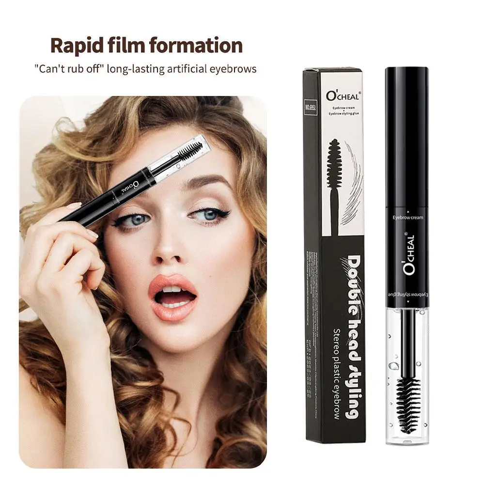 Definitore sopracciglia impermeabile 2 in 1 + tinta per sopracciglia - Definizione super forte Sopracciglia perfette a lunga durata per tutti i giorni C9y9