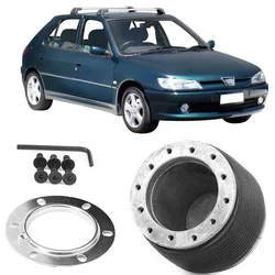 Adaptador de cubo de volante Universal para Peugeot 106, Kit de liberación rápida Boss, HUB-P-106 de carreras