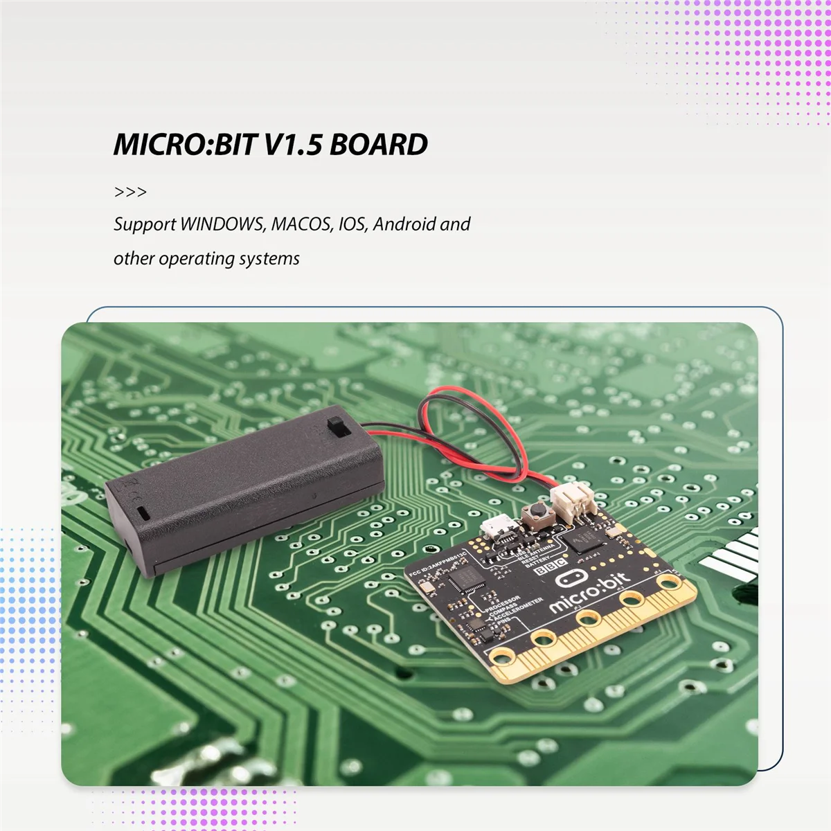 AD41-Microbit V1.5 GO Starter Kit إصدار جديد من لوحة تطوير التعلم القابلة للبرمجة لـ