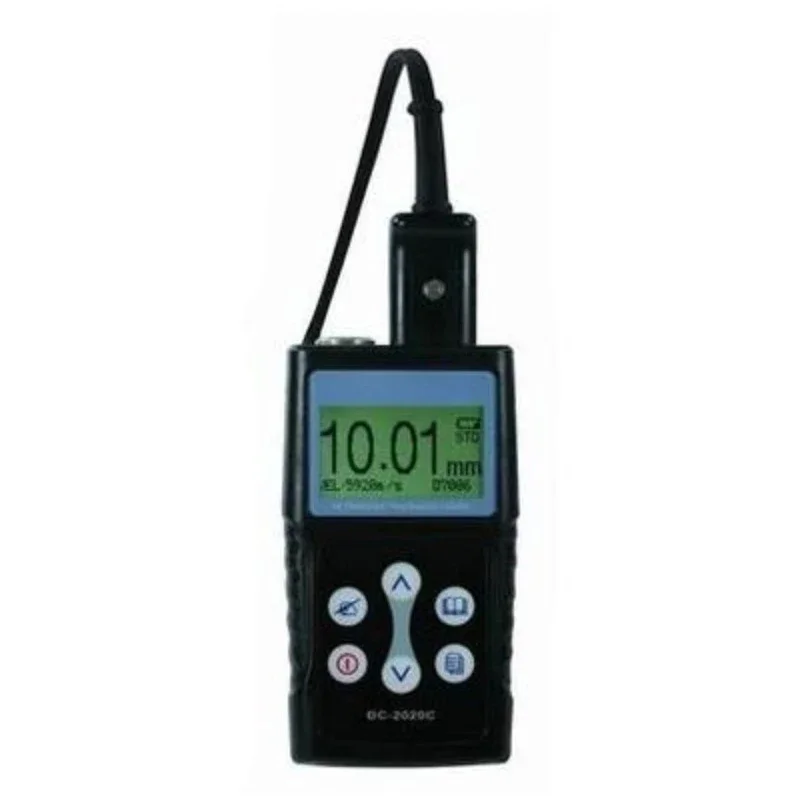 DC-2000C Ultrasonic Thickness Gauge, Steel Plate/Pipe/Pipe Thickness Gauge, Steel 0.8-300 mm