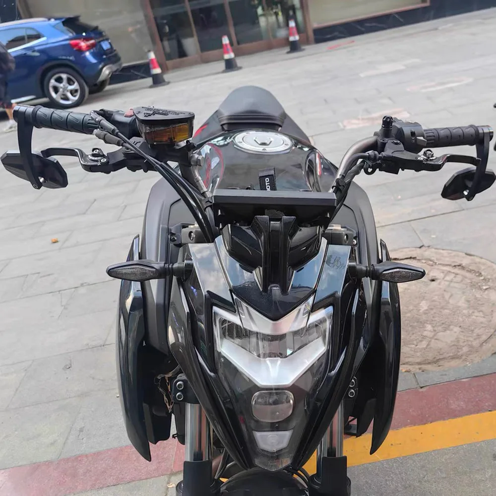 2 Stück Motorrad-Lenkerendenspiegel aus Aluminiumlegierung, 7/8 Zoll, universelle Rückspiegel für DUKE250 DUKE390 MT03 CB650R – Detail 8
