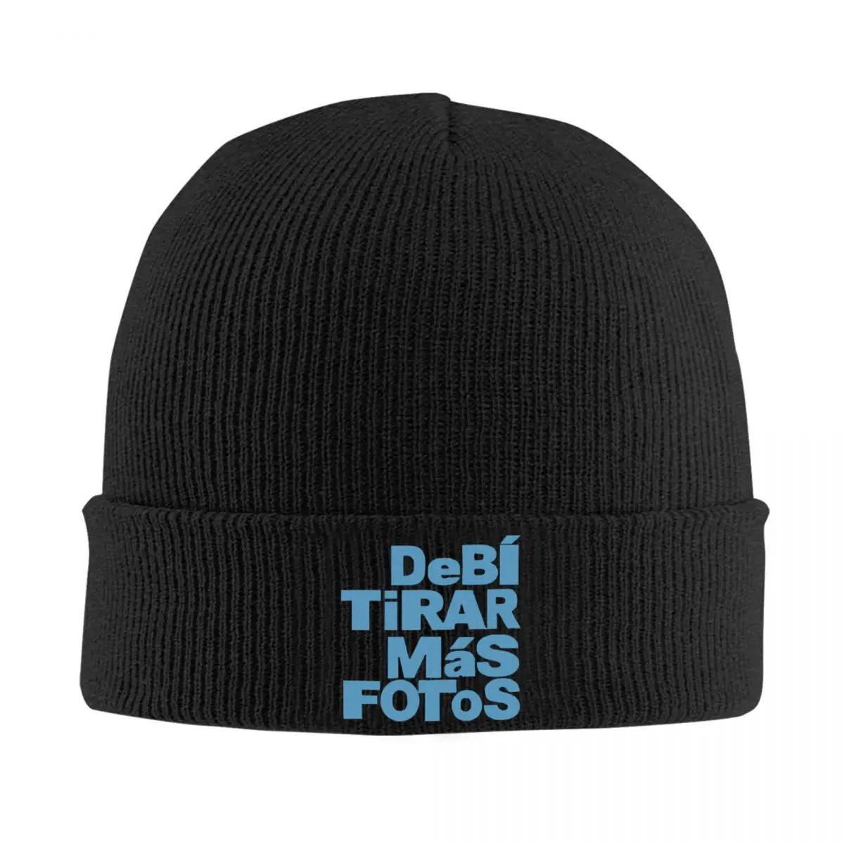 Album Debi Tirar Mas Fotos DTMF Printing Bad Bunny Trending Knitted Hats Quality Fashion Y2K Unisex Headwear Knitted Caps