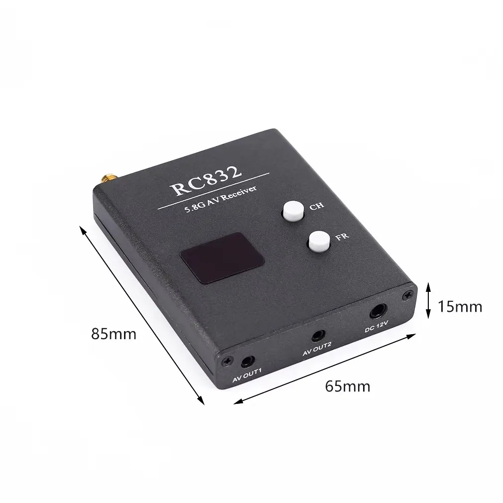 Hot sale 48CH 5.8G 600mw 5km Wireless AV Transmitter TS832 & Receiver RC832 & 1000TVL camera for FPV Quadcopter Aircraft