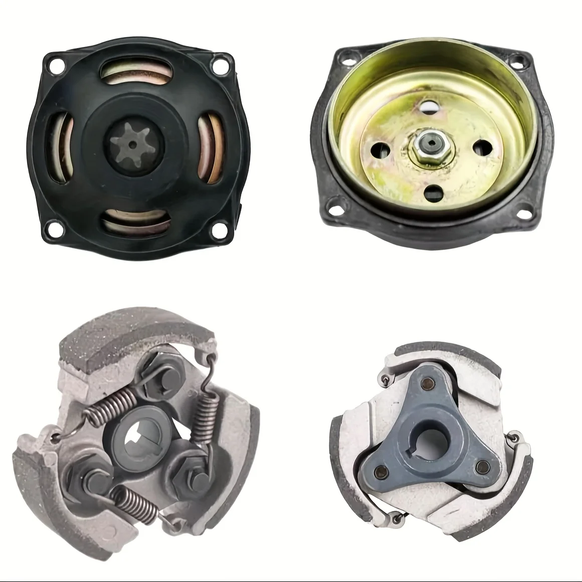 Original motorcycle 25H6T gear transmission with clutch plate suitable for 2-stroke 47cc 49cc minimoto ATV clutch roller gearbox
