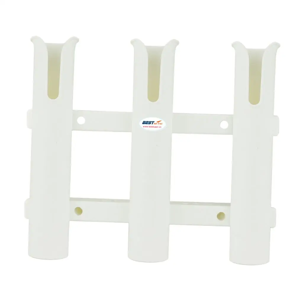 

Fishing Rod Rack Socket Bracket Durable ABS Plastic Boat Accessory Vertical Rod Holder for Kayak Fishing Boat