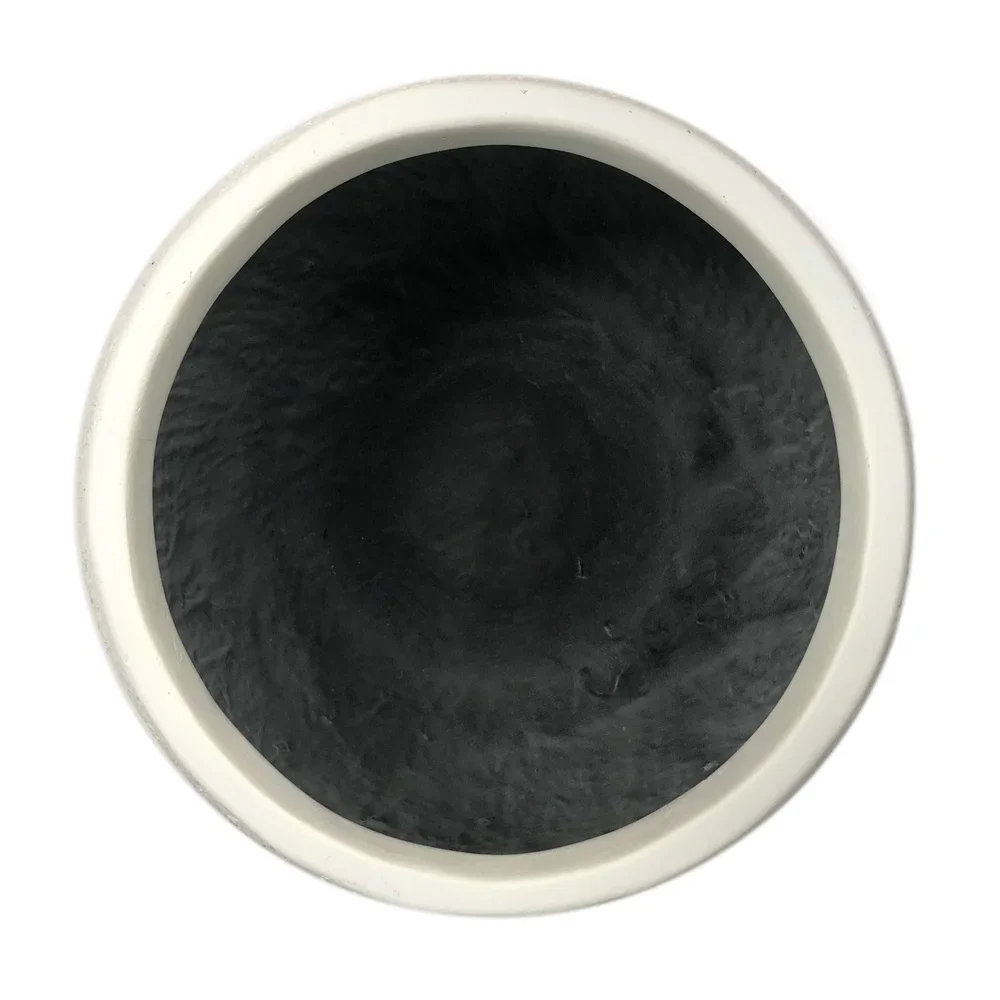 

Resin Moon Planter 13in Weather Resistant Garden Decor Planter Flowers Herbs Succulents Outdoor Planter with Drainage Holes