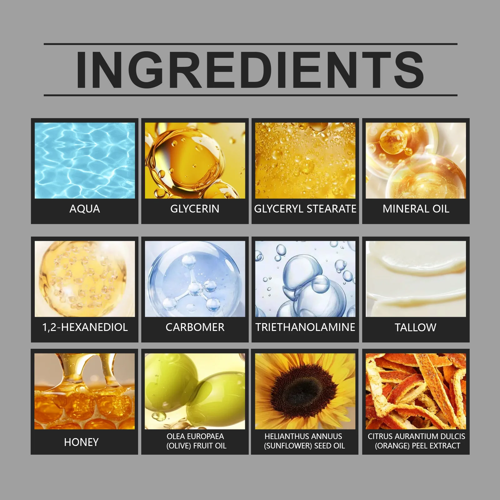 كريم ترطيب طويل القامة للعسل كريم الوجه والجسم ترطيب عميق العناية بالبشرة الجافة الجلسرين غير دهني مرطب سريع الامتصاص #4