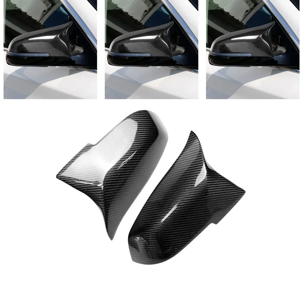 

2pcs Mirror Covers Left Right Side Rearview Mirror Cover Cap For BMW 5 6 7 Series F10 F18 F11 F06 F07 F12 F13 F01 2014 2015 2016