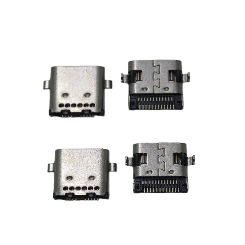 1 4pcs Type C Charging Connector Port For  T480 T580 L480 L490 L580 L14 Long Lasting Repair Component