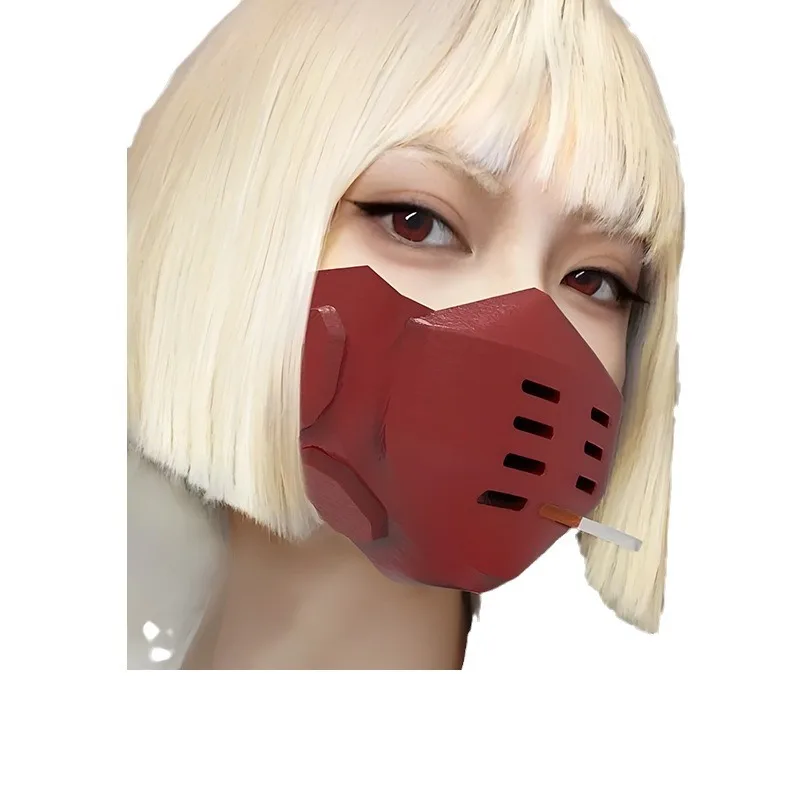 Cyberpunk Qiwu Pruik Cosplay Pruik Gele Korte Pruik