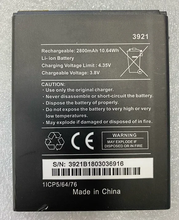 For Wiko 3921 Lenny5 Robby2 Lenny 5 Brand New Mobile Phone Battery