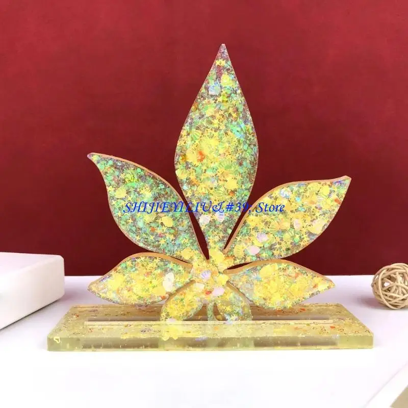 E21F Mold for Resin,Maple Epoxy Casting Mold for DIY Home Decor