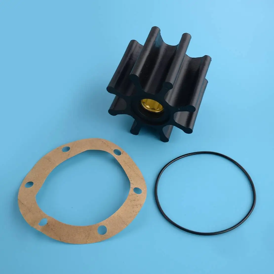 

875593-6 877061 3841697 21951356 Рабочее колесо водяного насоса с комплектом прокладок для морских двигателей Volvo Penta KAD TAMD