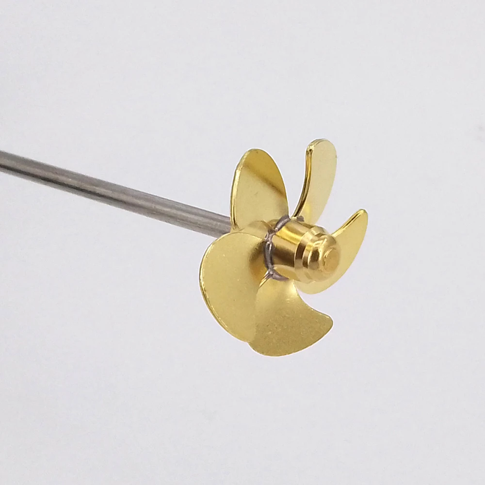 RC قارب المروحة 5-شفرات 24 مللي متر 28 مللي متر 30 مللي متر M3 النحاس الدعامة ل RC قارب مقياس البحرية سفينة حربية الطائرات الناقل الساحبة قارب صيد