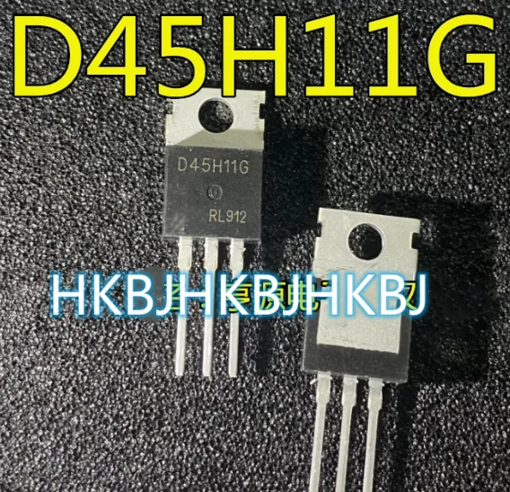 10 шт. оригинальный D45H11 D45H11G TO-220 Новый