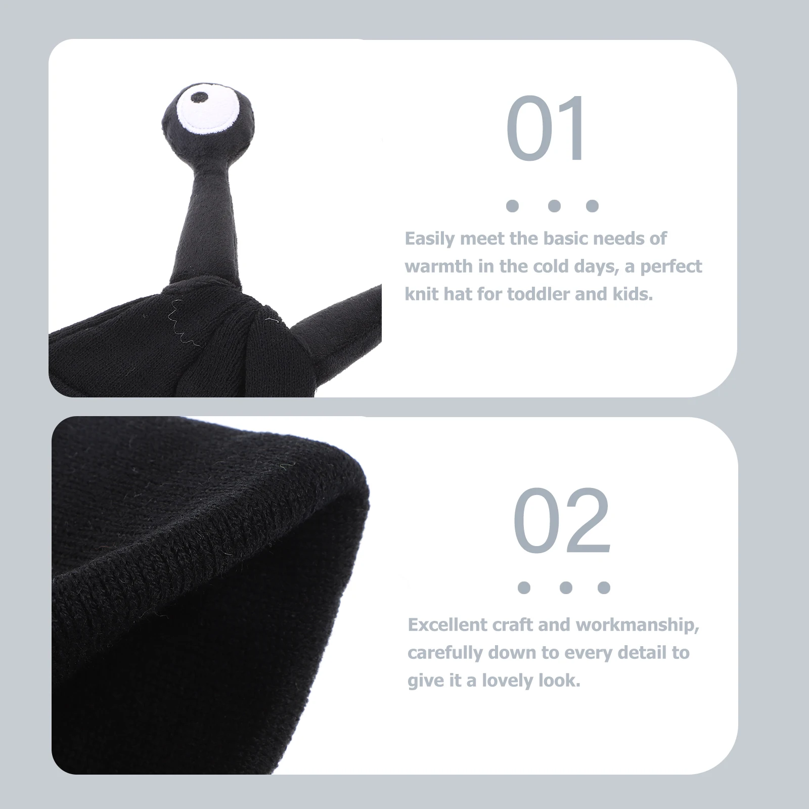 

Knitted Baby Bonnet Kids Hat Cartoon Beanie Toddler Hats Warm Winter Hat for Boys Girls Premium Material Soft Cozy Christmas