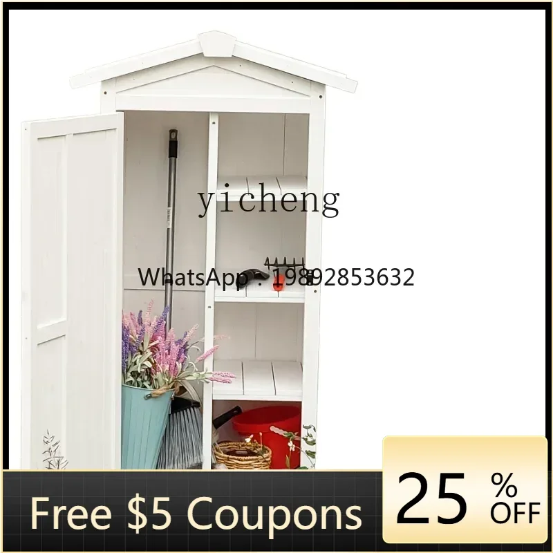 U8 outdoor locker tool room waterproof sunscreen courtyard balcony storage cabinet sundries room outdoor cabinet