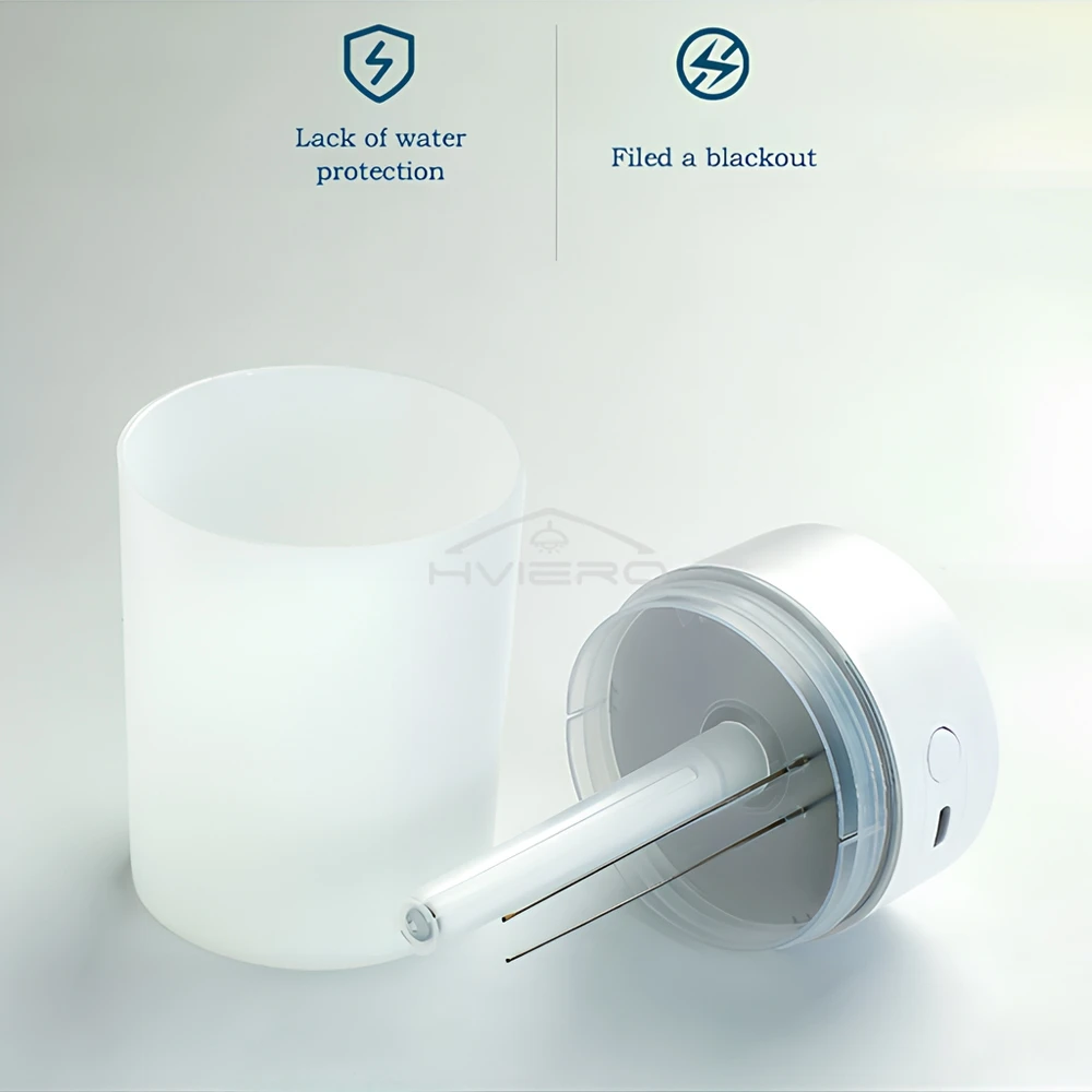 260ML Air Humidifier Ultrasonics Mini Aromatherapy Diffuser Portable Sprayer USB Essential Oil Atomizer LED Lamps for Home Car