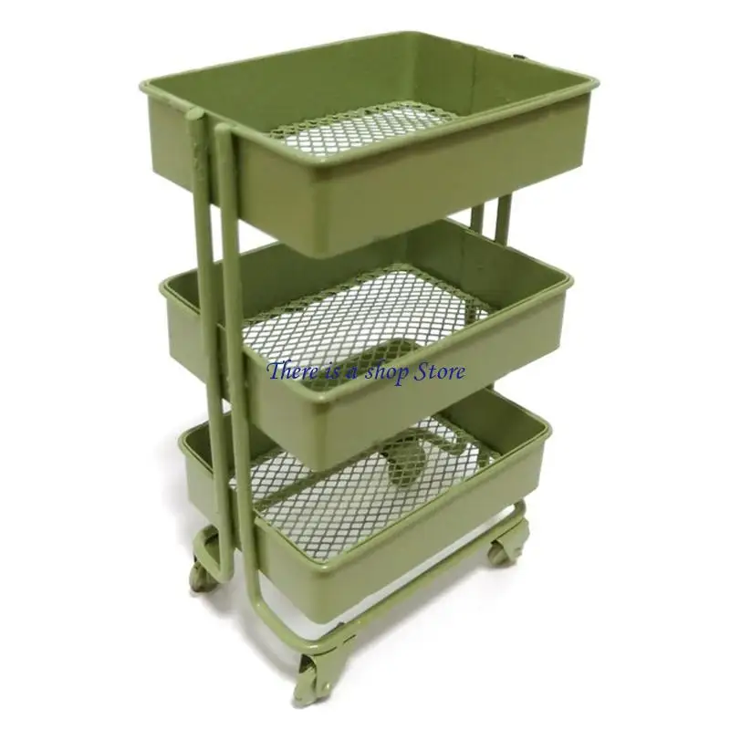 

D0AD Dollhouse Furniture Accessories Miniature Iron Shelf Bookshelf With