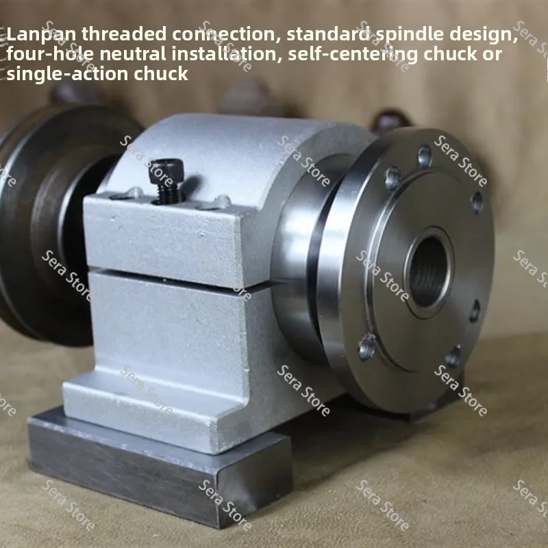 Durable High Strength Lathe Spindle Assembly With Flange Industrial CNC Milling Machine Replacement Accessory For Lathe