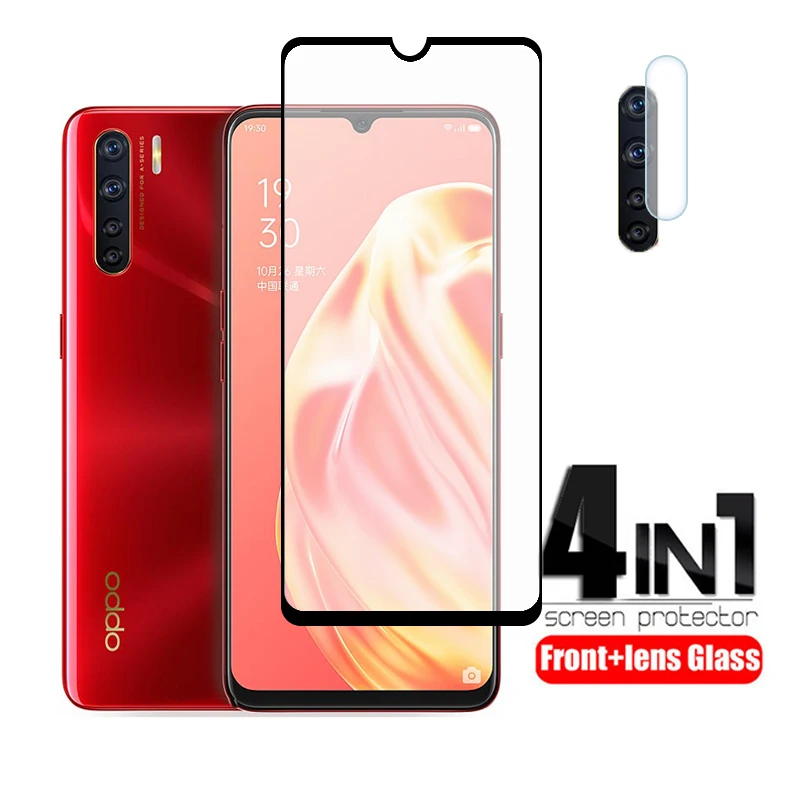 Tempered Glass For OPPO A91 Full Screen Protective Glass For A91 Camera Flim Lens Film For OPPO A91 Camera Protective Flim Glass