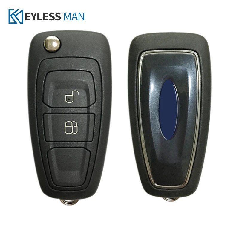 

Aftermarket Flip Remote Key Fob For Ford Ranger 433 MHz 4D63 80 Bit Chip FCCID AV79-15K601-AA