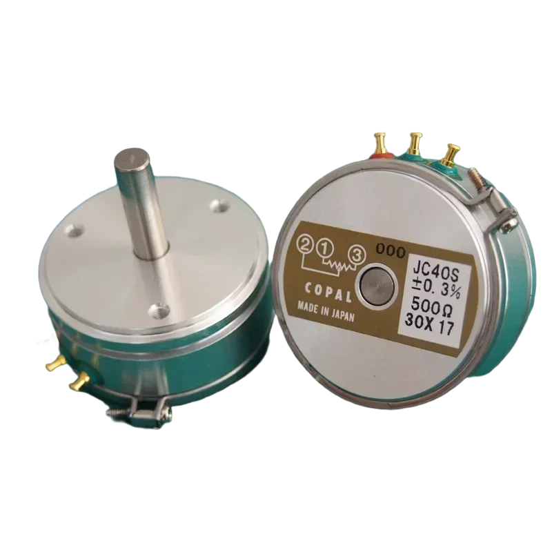 مقاييس الجهد Nidec Copal الأصلية الجديدة JC40S 500 أوم 0.3% مجموعات تطوير المنتجات المعبأة في المخزون