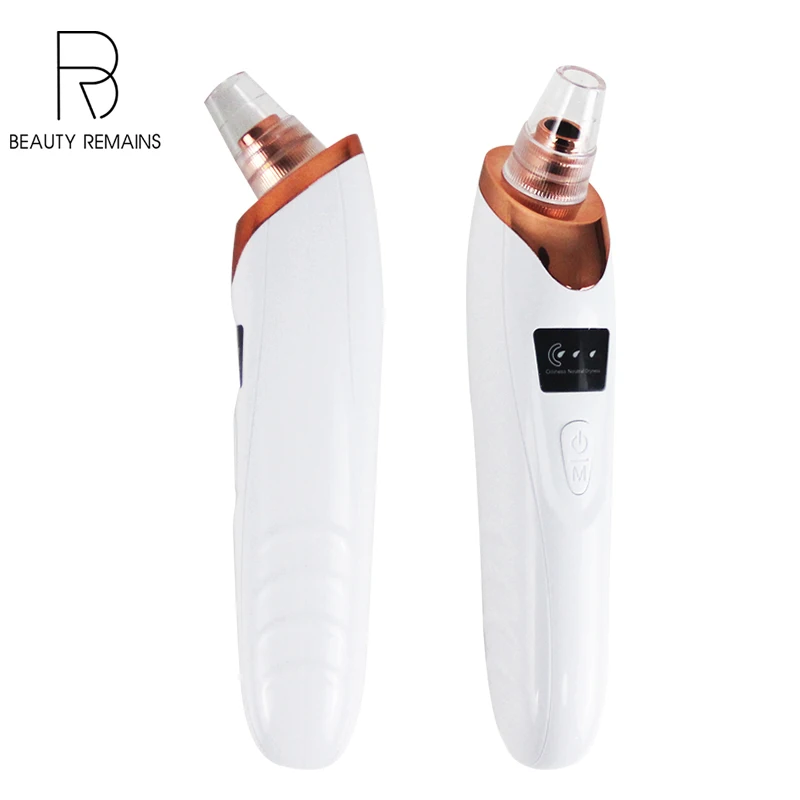 Plugue usb diamante dermoabrasão peeling cravo acne poros remover cuidados com a pele facial máquina de beleza vácuo massagem facial para mulher