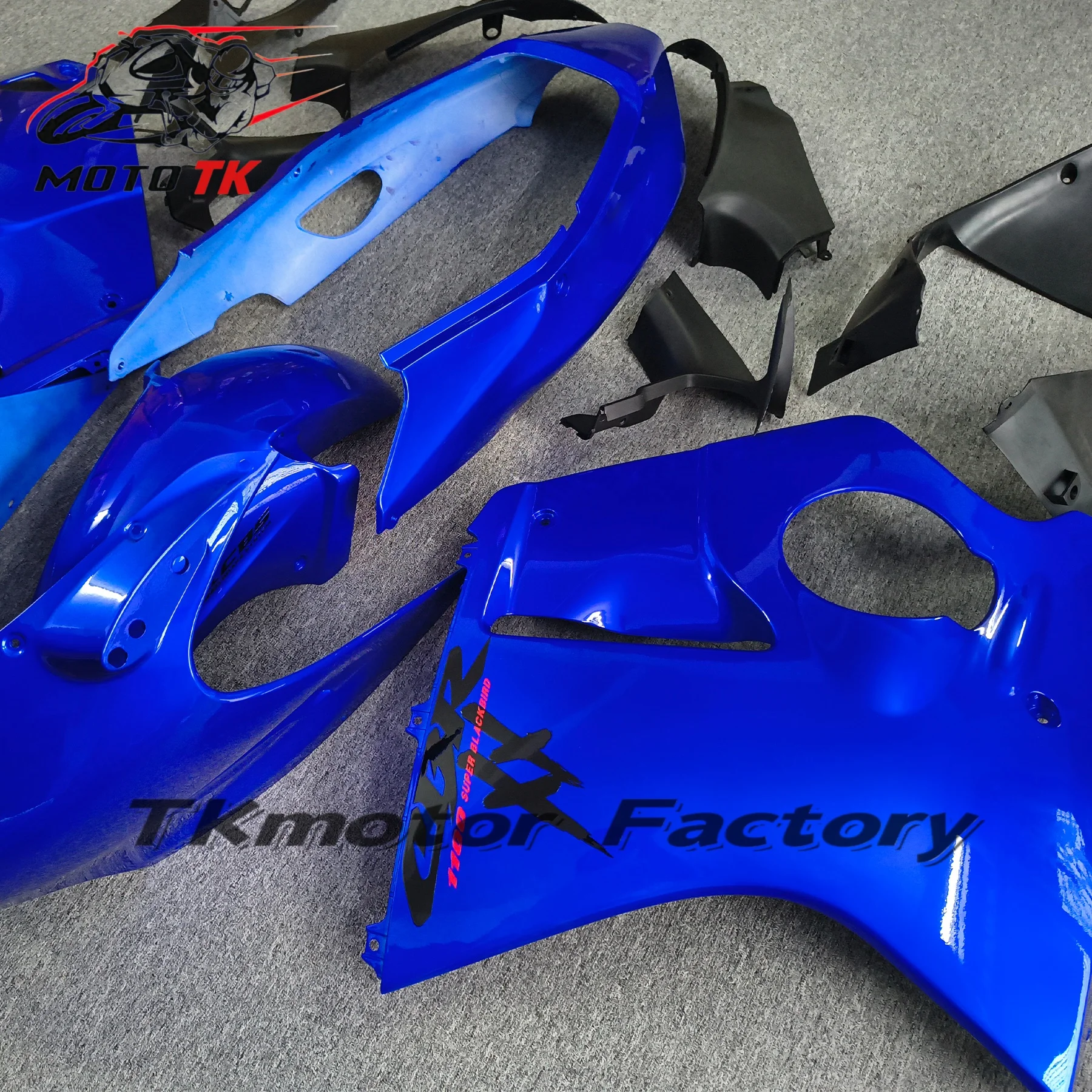 Motorcycle Plastic Bodywork Full Fairing Kit For HONDA 1996 - 2007 CBR1100XX CBR1100 Blackbird CBR 1100XX 1997 Body Accessories