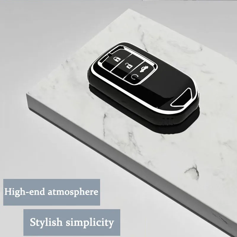 Stylish New Soft TPU Car Remote Key Case Cover Protection Shell for Honda Vezel City Civic Jazz BRV BR-V HRV Auto Accessories