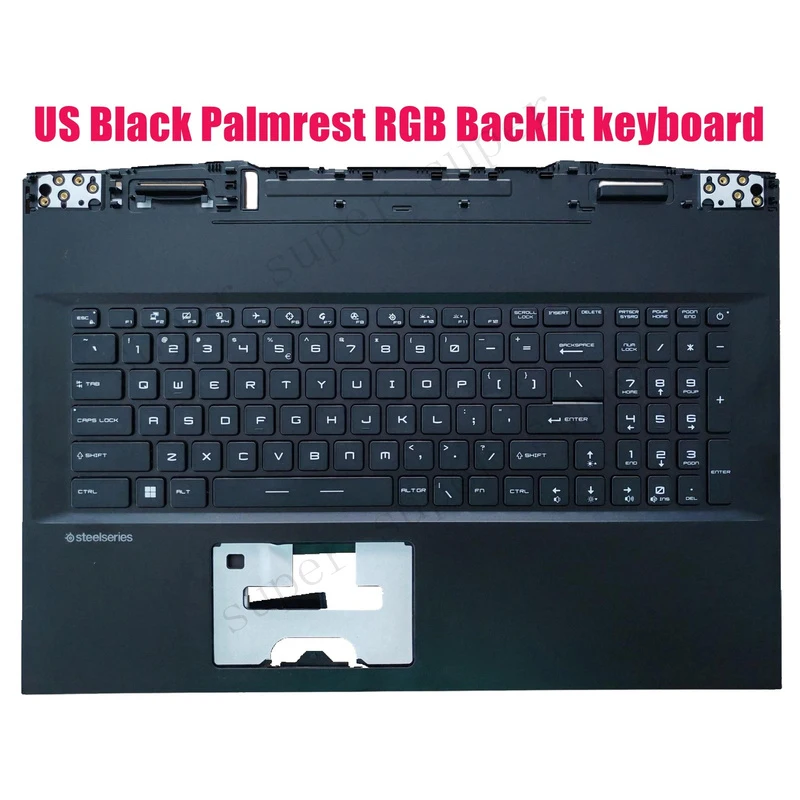 

SSS+ US Palmrest RGB keyboard for MSI GP76 Leopard 11UH/11UG/10UE/10UG(MS-17K2/17K3)