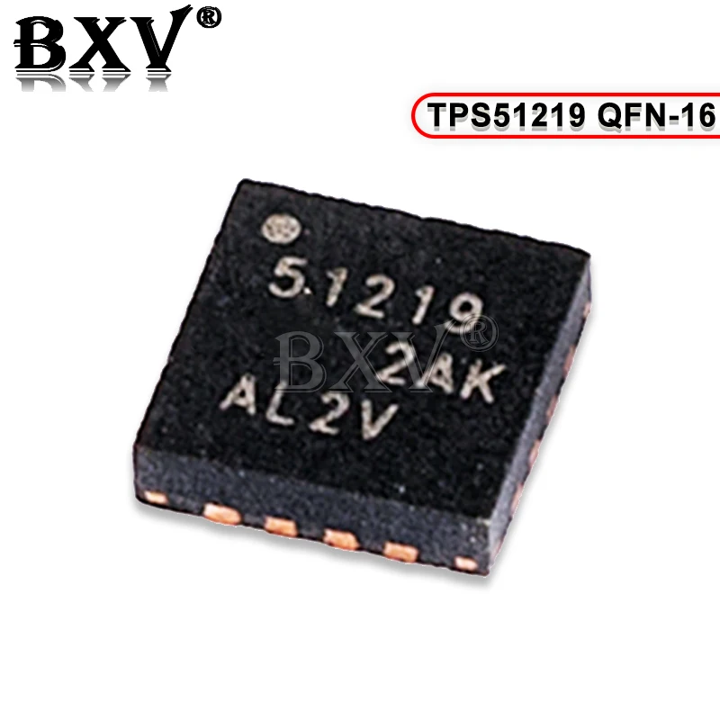 5PCS 100% New TPS51219RTER TPS51219 51219 QFN-16 Chipset