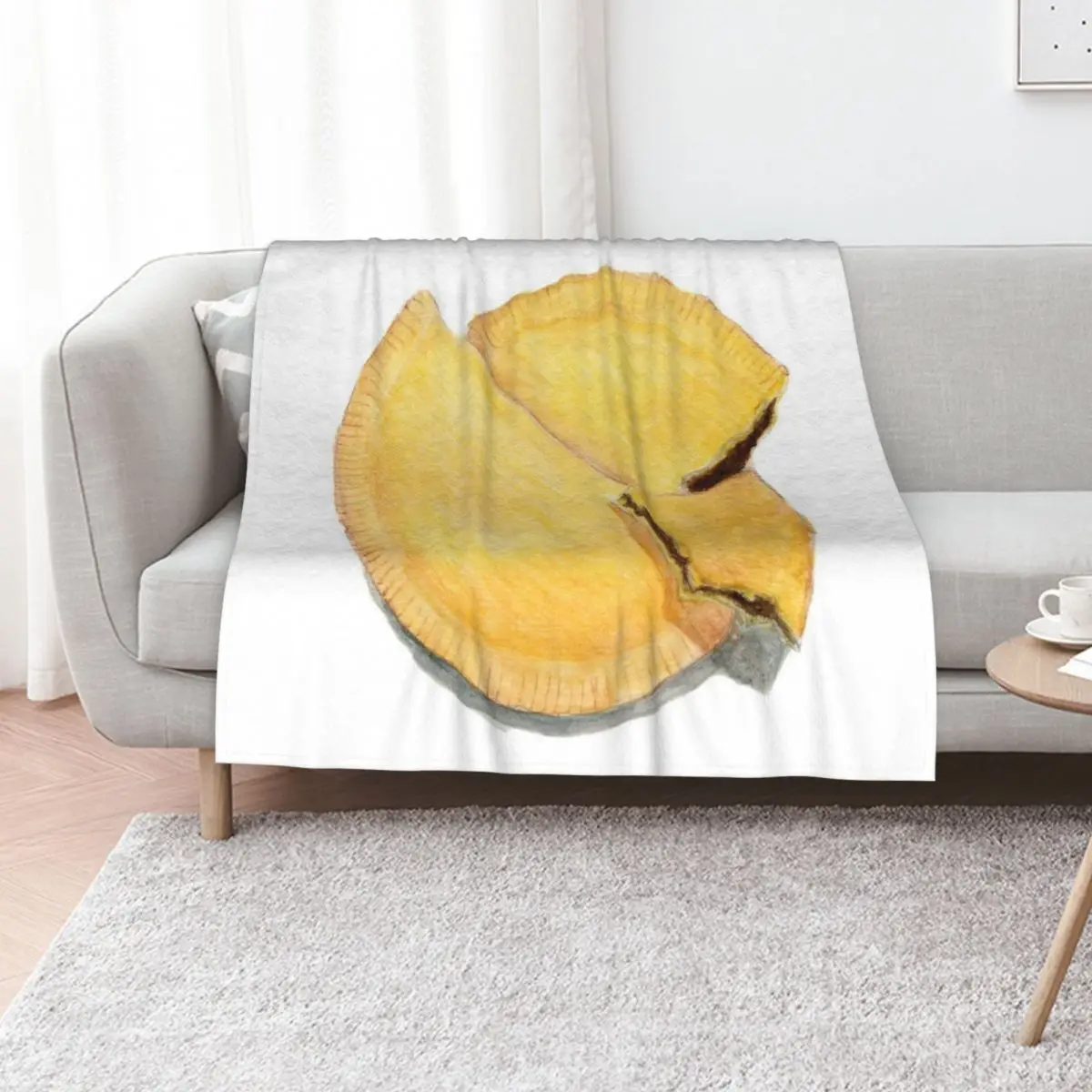 

Jamaican Patties Throw Blanket Quilt christmas decoration Sofas Moving Blankets