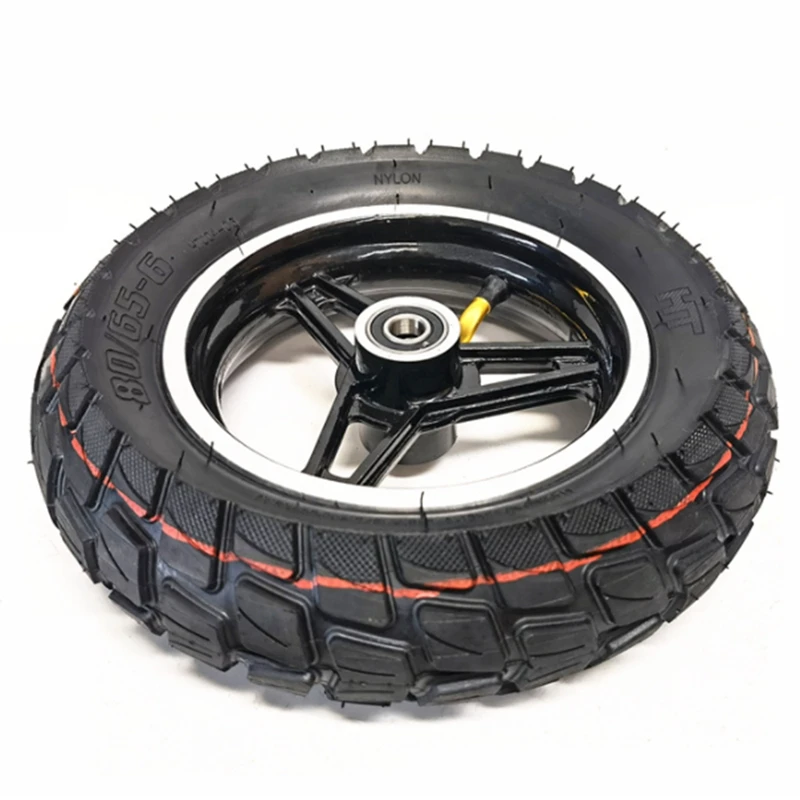 80/65-6 Tire Upgrade 10 Inch 80 65 6 Off-Road Tubeless Tires Tyre Fit For 10Inch Electric Scooter