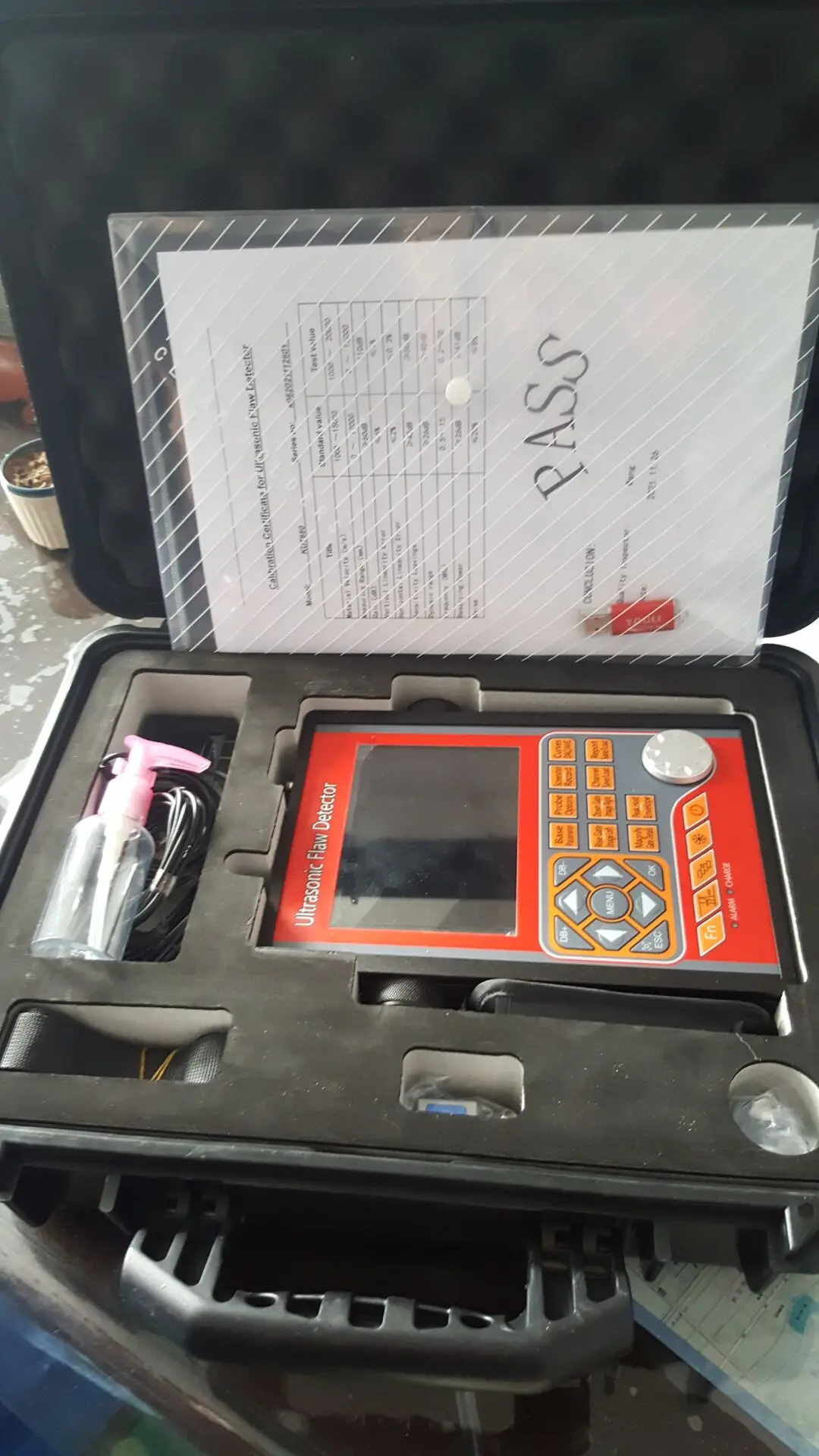 Handheld Ultrasonic Flaw Detector Machine KUT680 Inspection Ultrasonic Flaw Detector