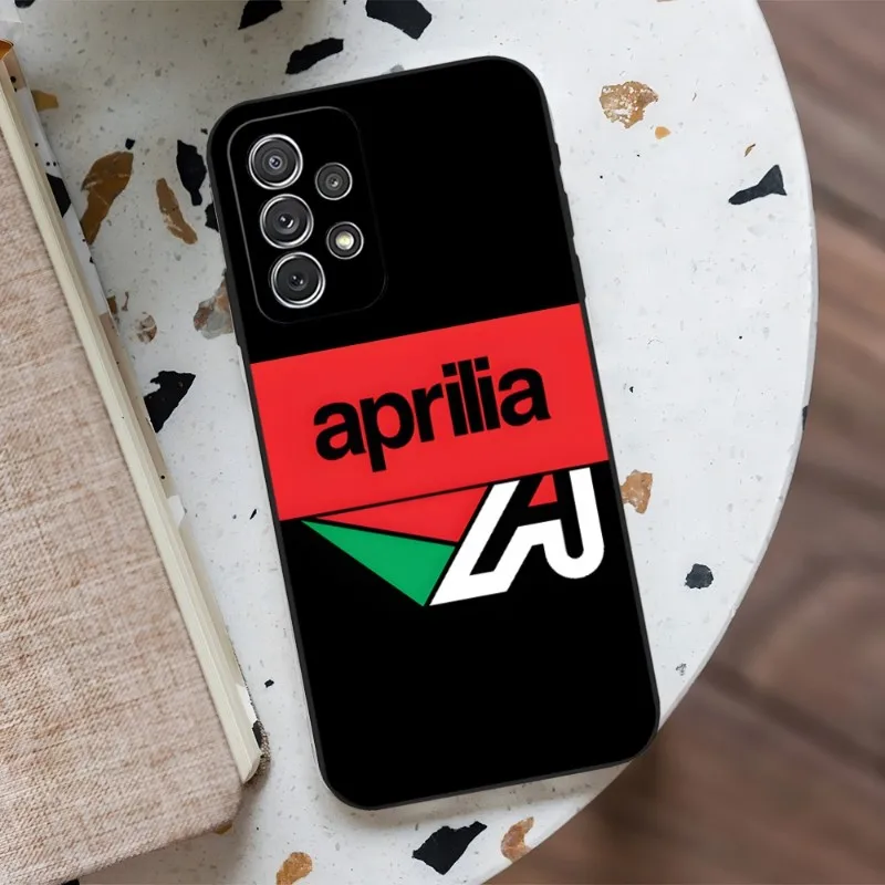 Aprilia Racing Italy Motorcycle Phone Case For Samsung A73 A71 A54 A53 A52 A51 A50 A42 A34 A31 A23 A22 A21 A20 A14 A13 A12 A24