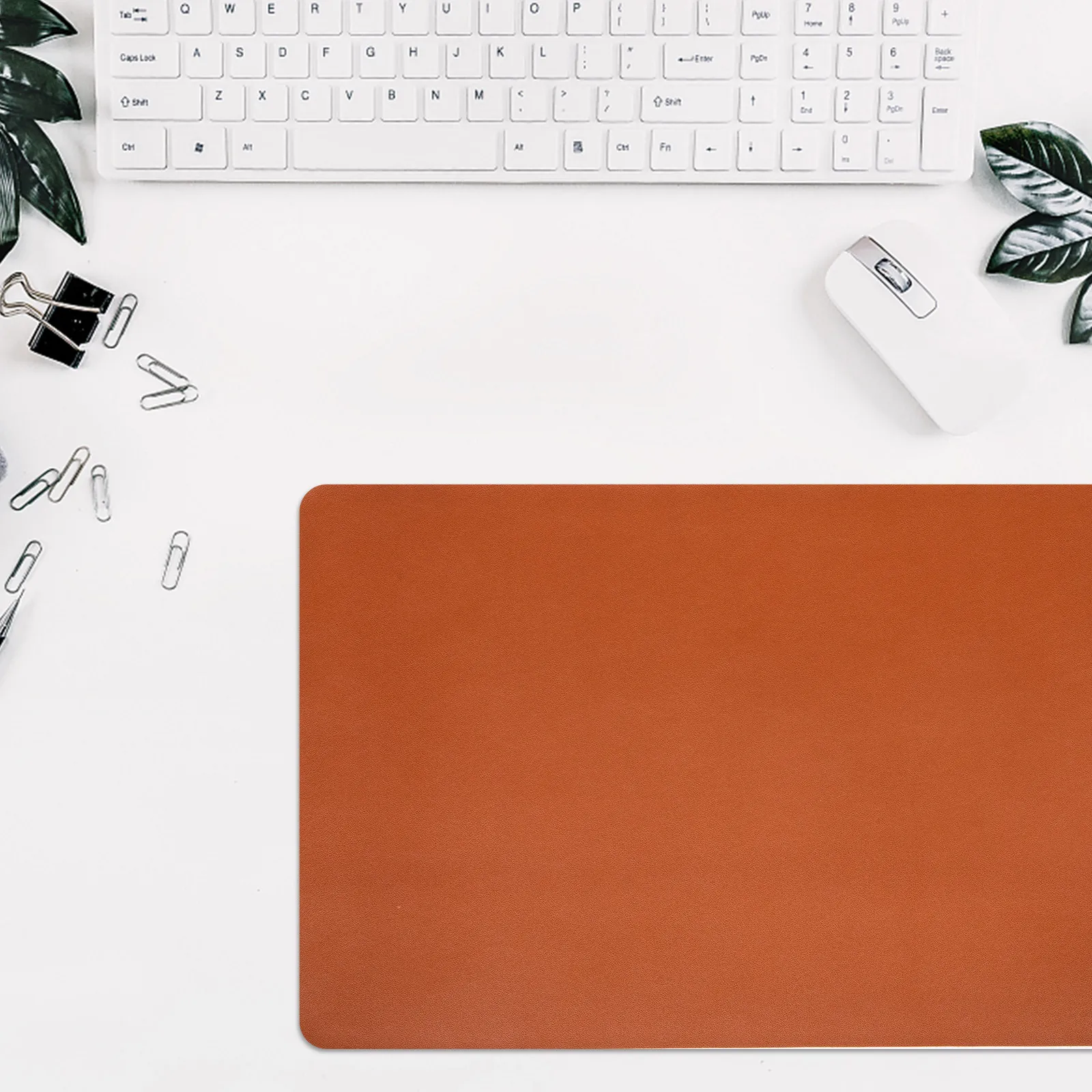 Office PU Desk Mat Large Mouse Pad Desk Protector for Home Multifunction Laptop Writing Pad Office Mouse Mat