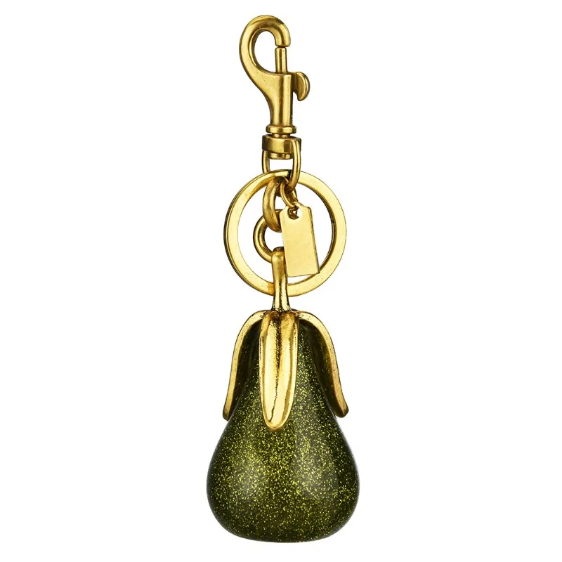 

Gilded pear, never to be apart, a couple's car keychain, exquisite bag pendant