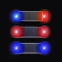 1PCS Wireless Flashing Alarm Lamp Mini LED Solar Power Car Warning Light Night Security Simulated Alarm Anti-Theft Caution Lamp