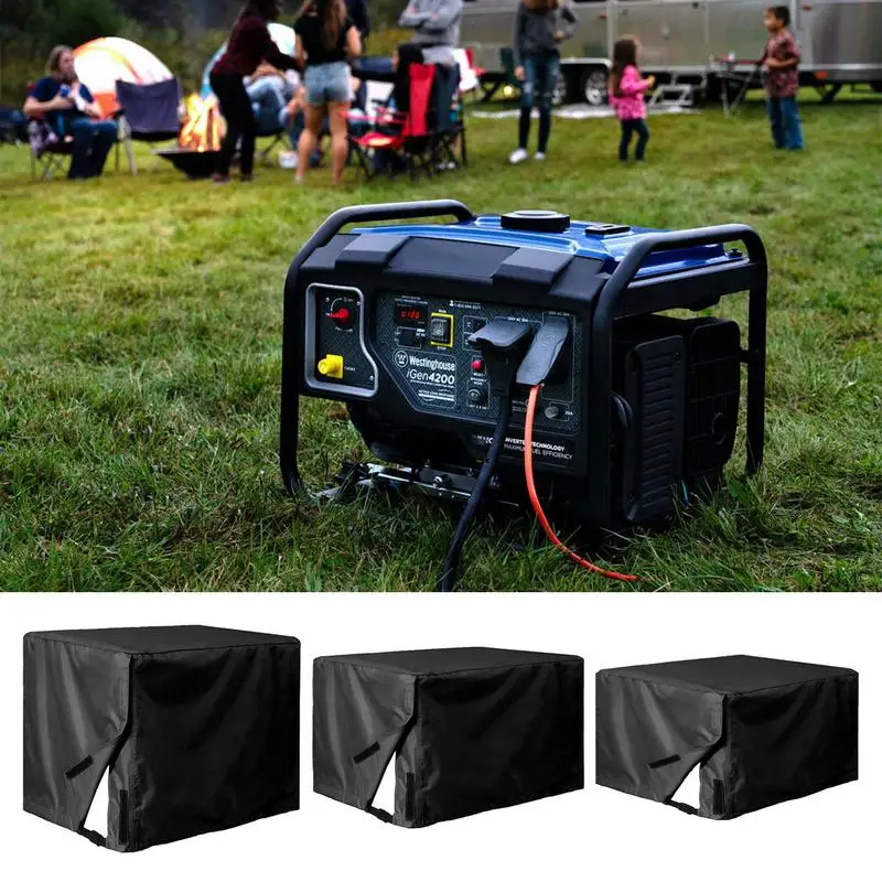 

Generator Cover Portable Generator Cover 600D Oxford UV Resistant Generator Tent Rainproof Protective Cloth For Outdoor Garden