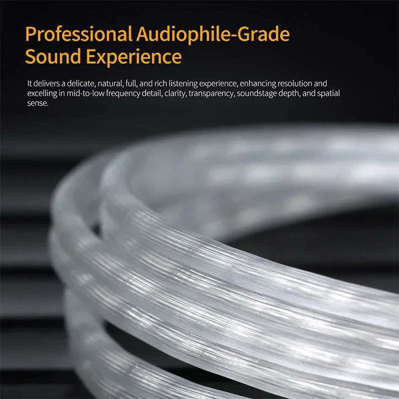 KZ Earphones Cable OFC Silver Plated Upgrade Cable Wire Type-c 2PIN Cables Microphone Optional view 4