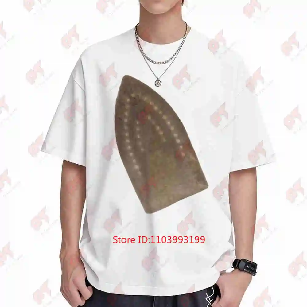 Iron Scorch Mark Burn Stain Sweat Short Sleeve Tee 100% Cotton T-Shirt